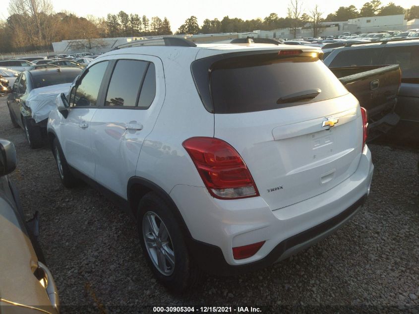 2021 CHEVROLET TRAX LT KL7CJLSB3MB305557