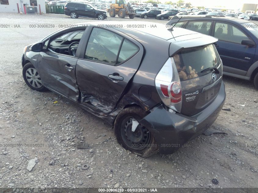 2014 TOYOTA PRIUS C ONE/THREE/TWO/FOUR JTDKDTB37E1061854