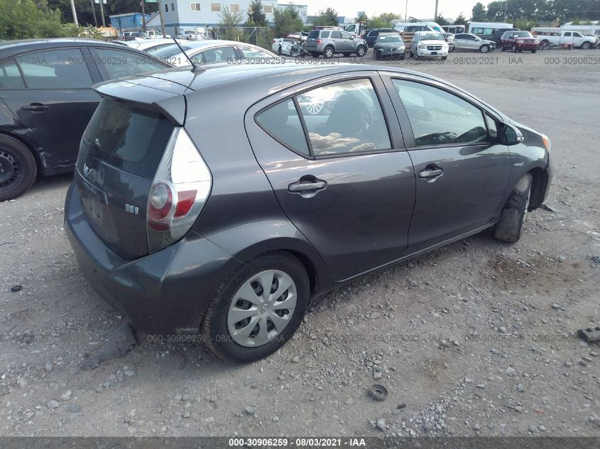2014 TOYOTA PRIUS C ONE/THREE/TWO/FOUR JTDKDTB37E1061854
