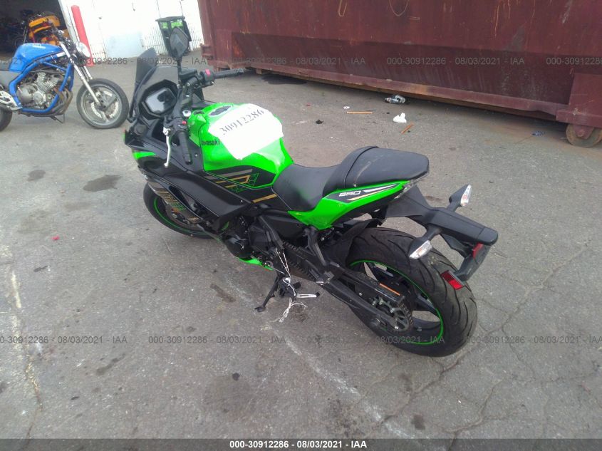 2020 KAWASAKI EX650 N ML5EXEN11LDA06089
