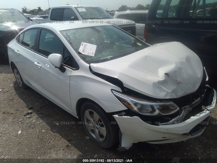 CHEVROLET CRUZE 2016. Lot# 30913192. VIN 1G1BC5SMXG7284115. Photo 1