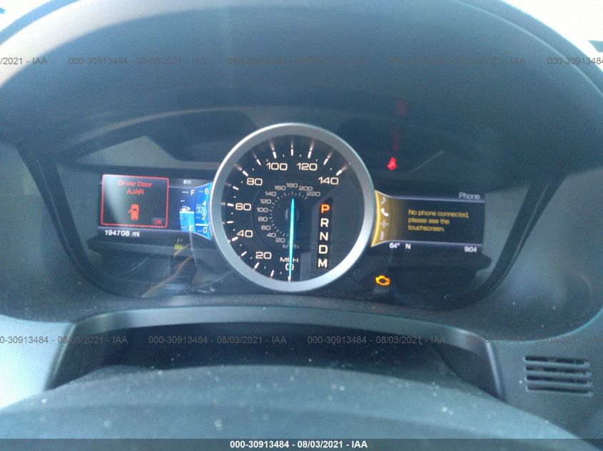 2013 FORD EXPLORER LIMITED 1FM5K8F87DGA16975