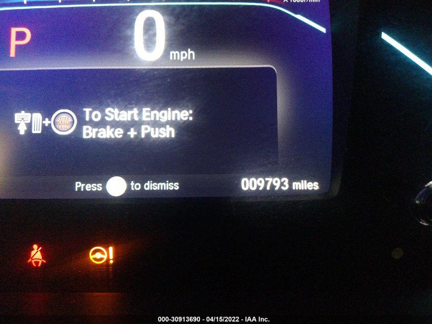 2020 HONDA ODYSSEY EX-L NY76078