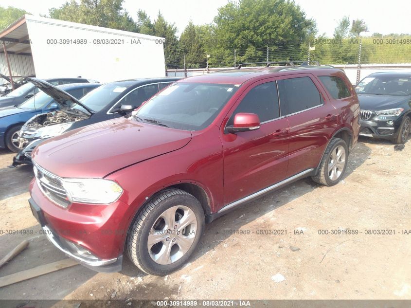 2015 DODGE DURANGO LIMITED 1C4RDJDG5FC695933