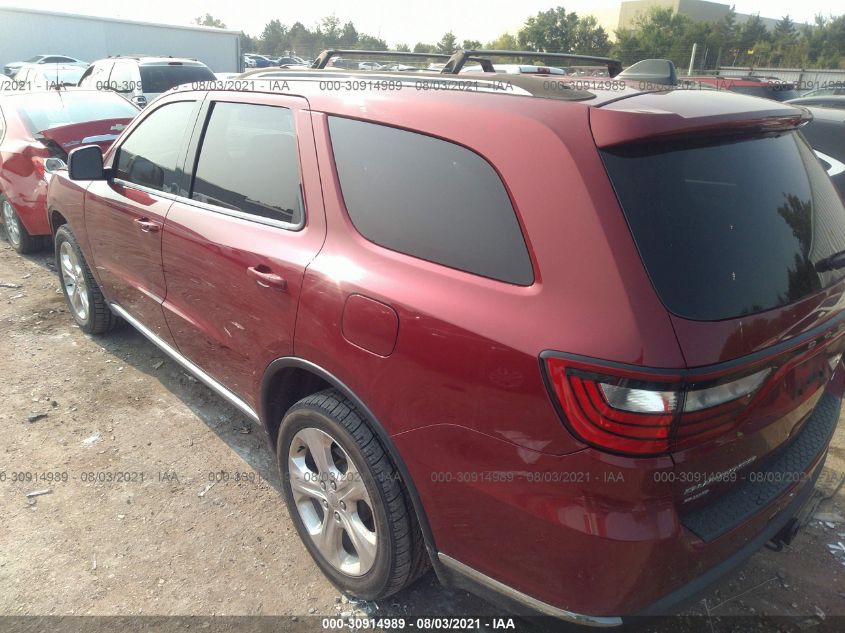 2015 DODGE DURANGO LIMITED 1C4RDJDG5FC695933