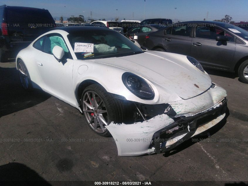 2021 PORSCHE 911, VIN: WP0AB2A94MS222042