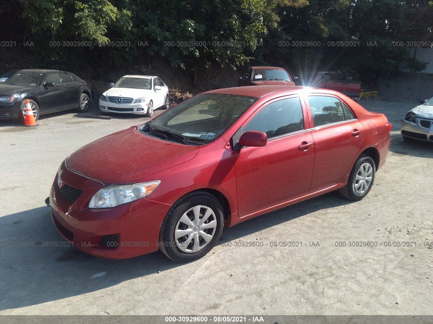 2010 TOYOTA COROLLA VIN: JTDBU4EE3A9113916