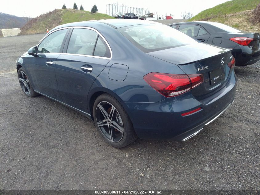 2021 MERCEDES-BENZ A-CLASS A 220 W1K3G4FB6MJ299752
