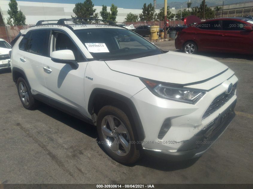 2T3DWRFV1LW067696 - 2020 Toyota Rav4 Limited Hv - #null