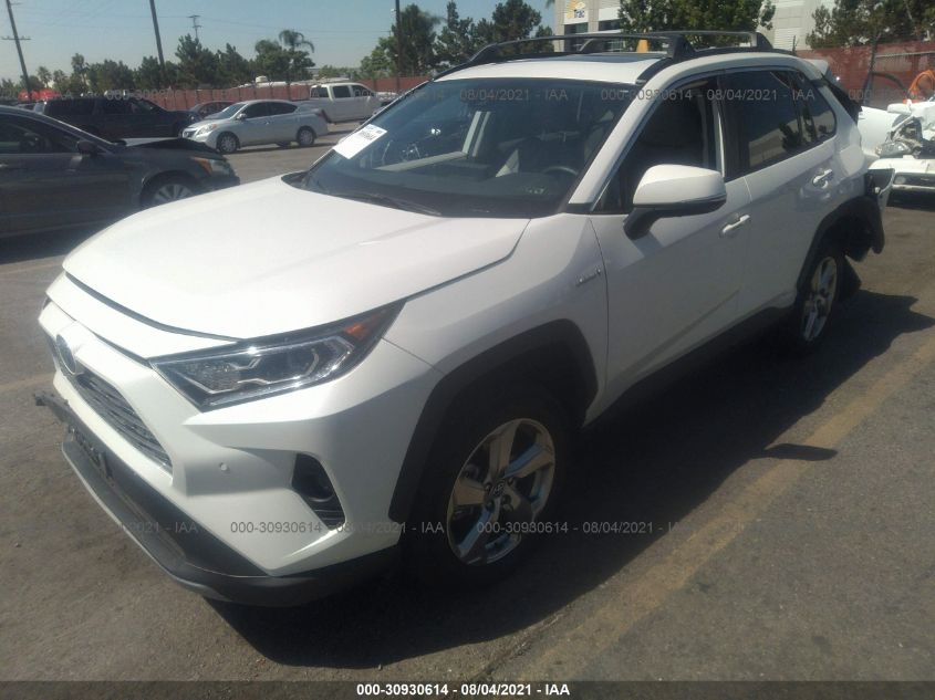 2T3DWRFV1LW067696 - 2020 Toyota Rav4 Limited Hv - #null