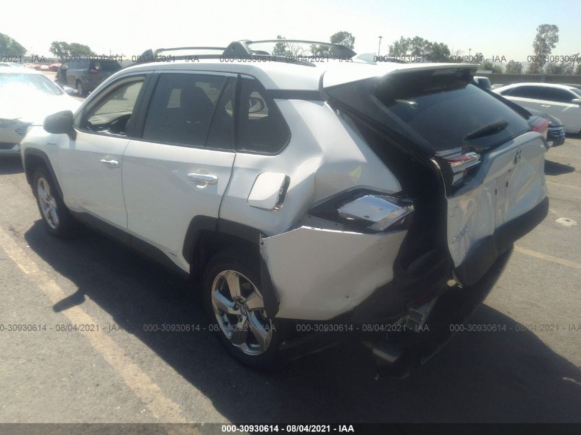 2T3DWRFV1LW067696 - 2020 Toyota Rav4 Limited Hv - #null