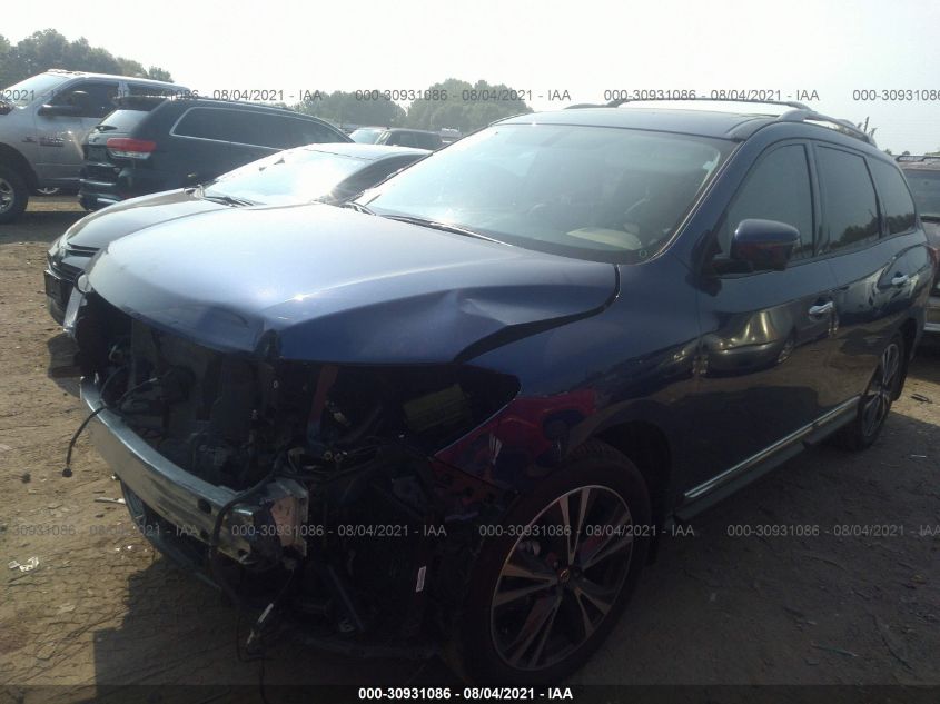 2020 NISSAN PATHFINDER PLATINUM 5N1DR2DN6LC646554
