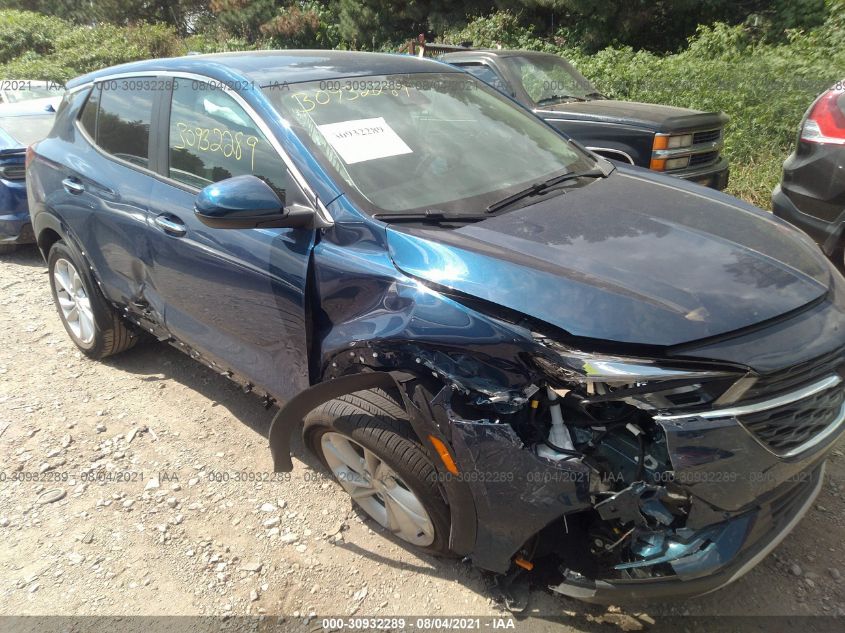 Auction sale of the 2021 BUICK ENCORE GX , vin: KL4MMBS27MB076609, lot number: 30932289