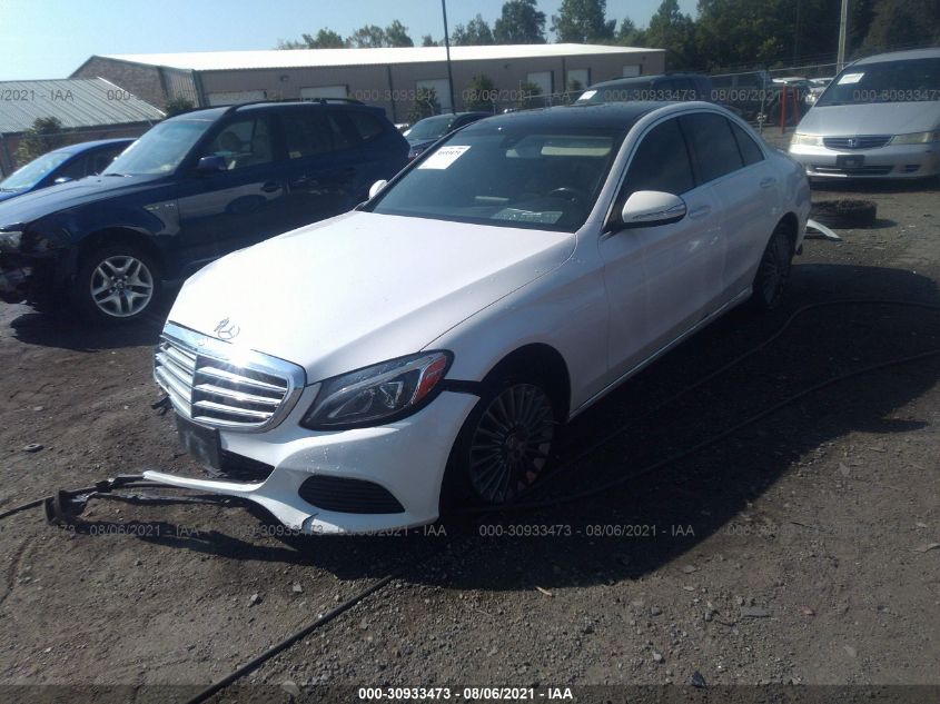 55SWF4KB7FU089847 2015 MERCEDES-BENZ C-CLASS, photo no. 2