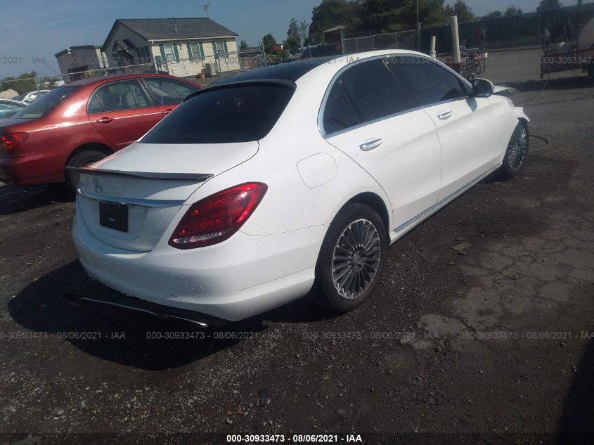 55SWF4KB7FU089847 2015 MERCEDES-BENZ C-CLASS, photo no. 4