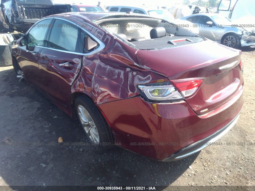 2015 CHRYSLER 200 C 1C3CCCCB1FN571984
