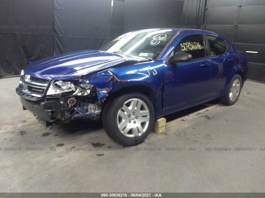2014 DODGE AVENGER SE 1C3CDZAB5EN227396