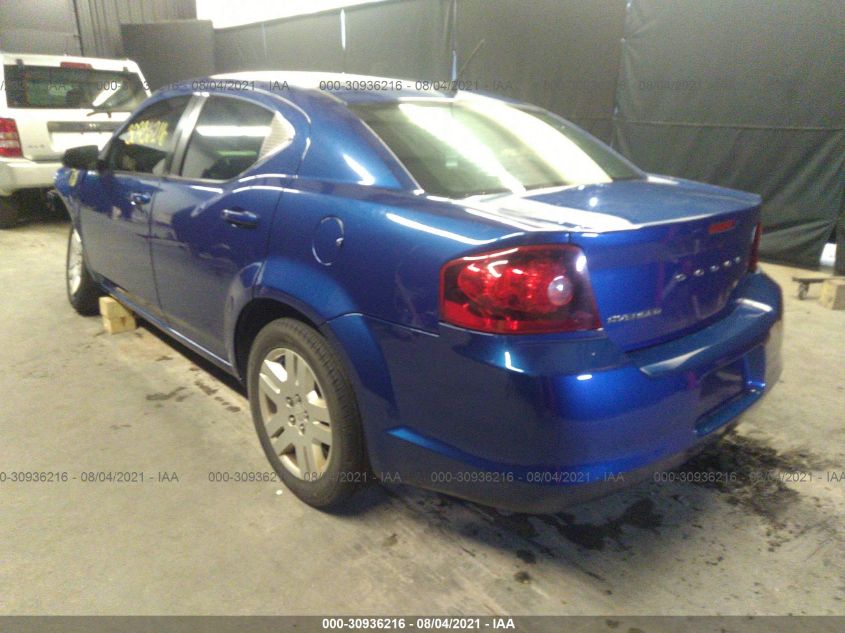 2014 DODGE AVENGER SE 1C3CDZAB5EN227396