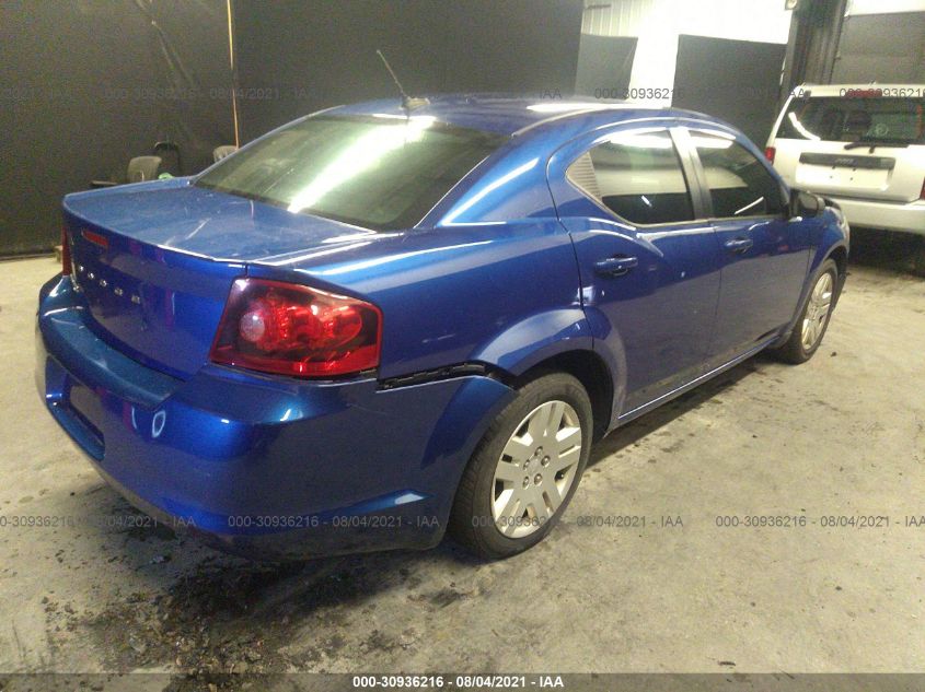 2014 DODGE AVENGER SE 1C3CDZAB5EN227396