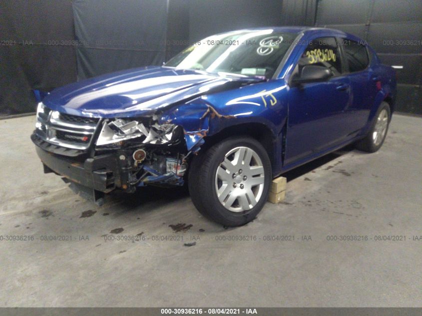 2014 DODGE AVENGER SE 1C3CDZAB5EN227396