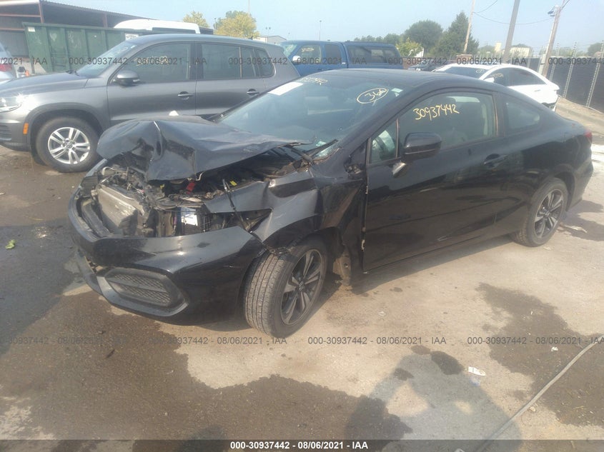 2015 HONDA CIVIC COUPE VIN: 2HGFG3B88FH512976