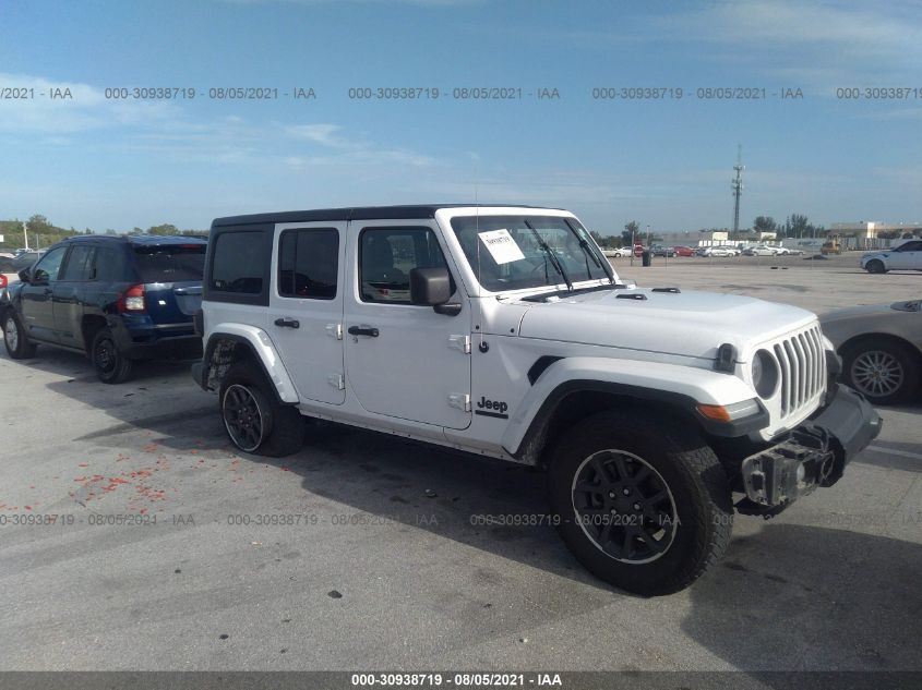 2021 JEEP WRANGLER UNLIMITED 80TH 1C4HJXDG2MW605009