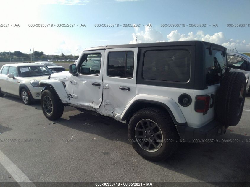 2021 JEEP WRANGLER UNLIMITED 80TH 1C4HJXDG2MW605009