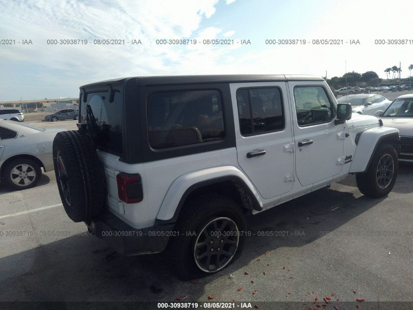 2021 JEEP WRANGLER UNLIMITED 80TH 1C4HJXDG2MW605009