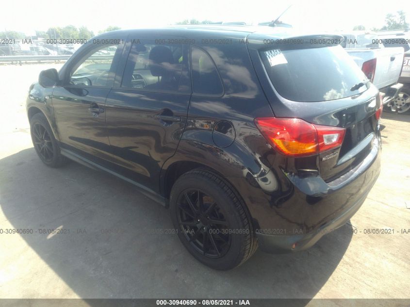 2015 MITSUBISHI OUTLANDER SPORT ES 4A4AR3AU3FE016629