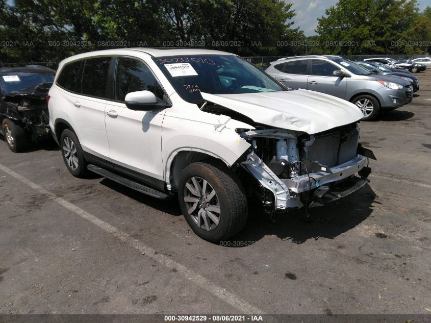 2019 HONDA PILOT EX-L 5FNYF6H54KB075776