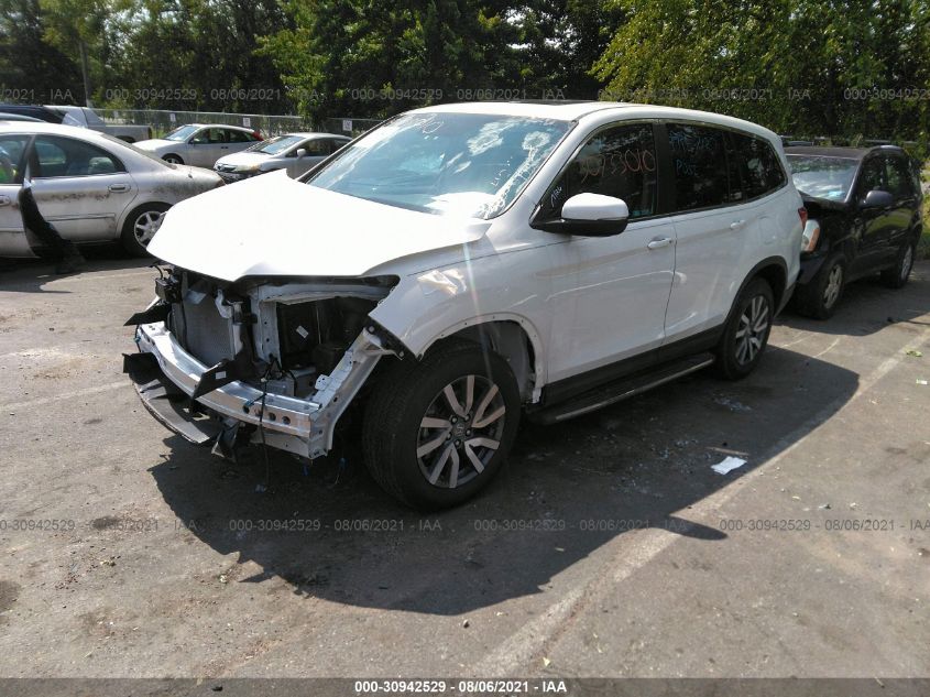 2019 HONDA PILOT EX-L 5FNYF6H54KB075776