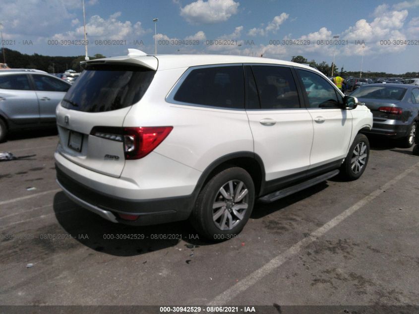 2019 HONDA PILOT EX-L 5FNYF6H54KB075776