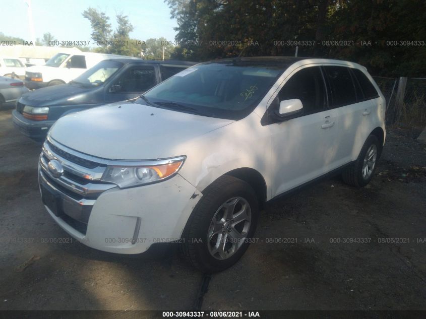 2013 FORD EDGE SEL 2FMDK3JC8DBE16478