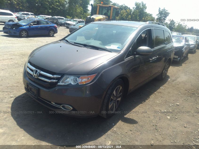 2014 HONDA ODYSSEY TOURING 5FNRL5H95EB013012