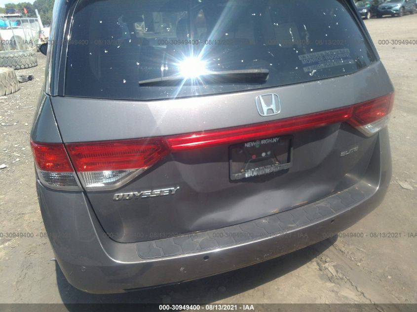 2014 HONDA ODYSSEY TOURING 5FNRL5H95EB013012