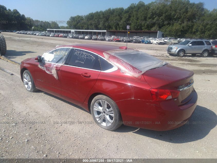 2015 CHEVROLET IMPALA LT 2G1125S34F9257897