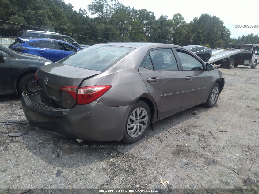2017 TOYOTA COROLLA LE 2T1BURHE5HC807505