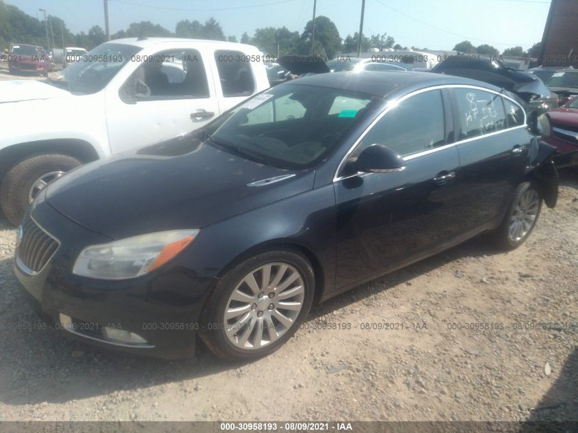 2013 BUICK REGAL TURBO PREMIUM 1 2G4GS5EV7D9160295