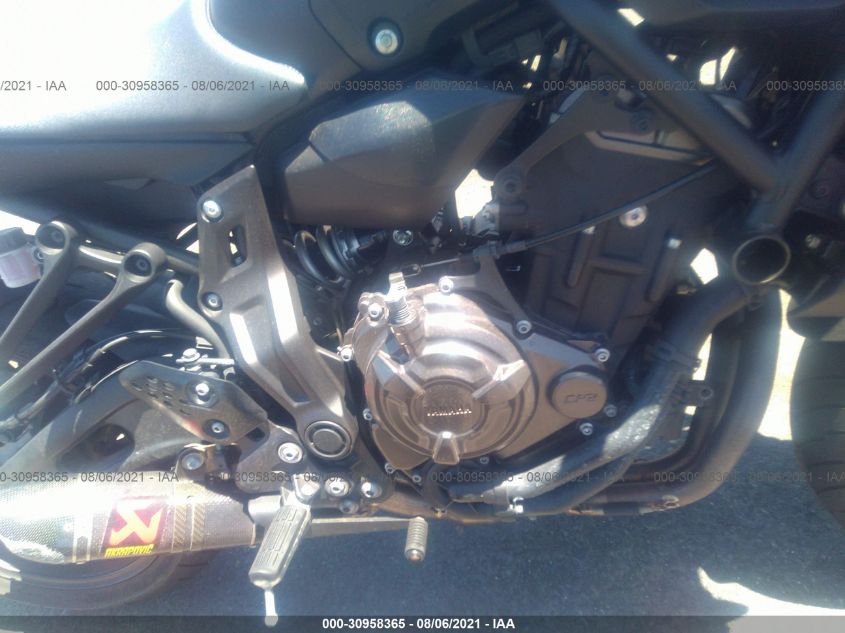 2020 YAMAHA MT07 JYARM27E1LA007414