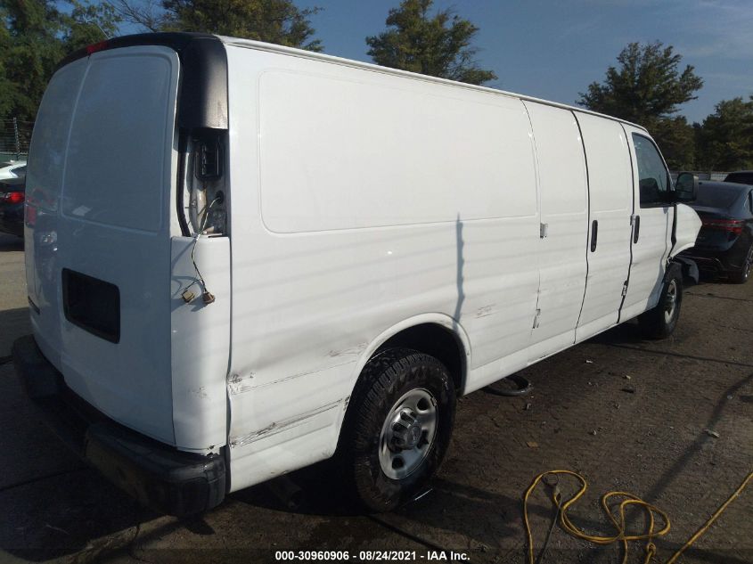 2017 CHEVROLET EXPRESS CARGO VAN 1GCWGBFF6H1135714