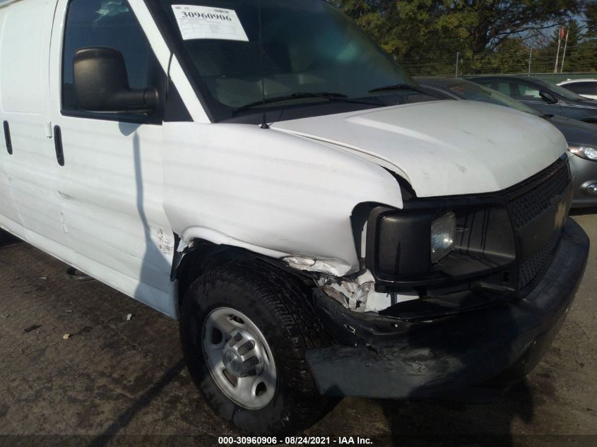 2017 CHEVROLET EXPRESS CARGO VAN 1GCWGBFF6H1135714