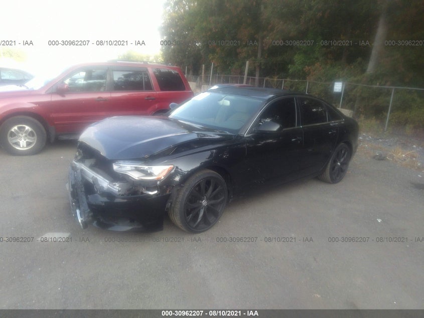 2013 AUDI A6 VIN: WAUGFAFCXDN081616