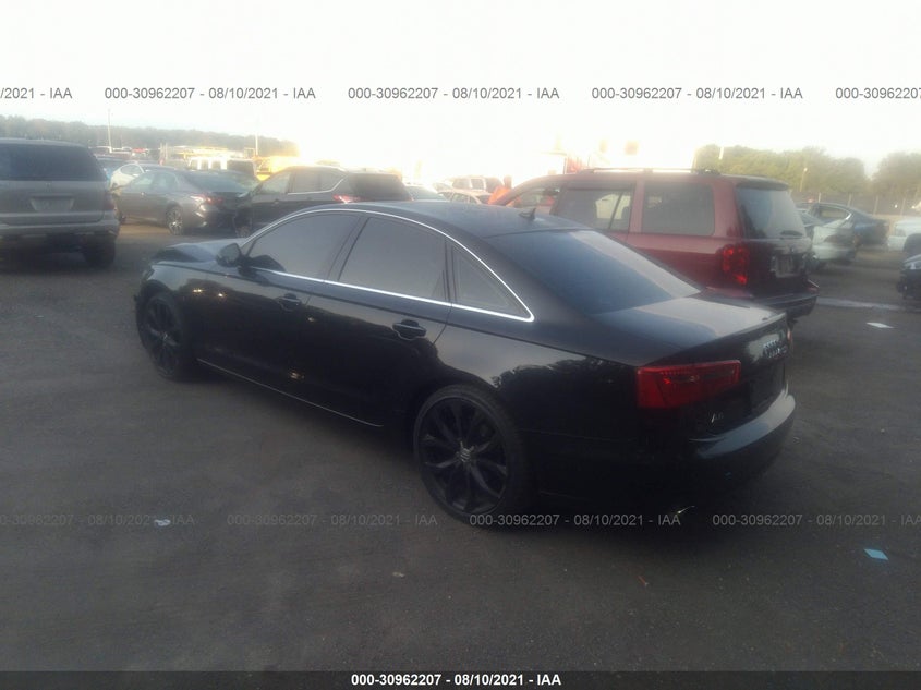 2013 AUDI A6 VIN: WAUGFAFCXDN081616