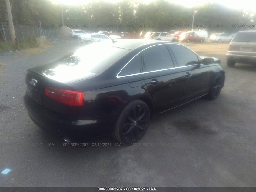 2013 AUDI A6 VIN: WAUGFAFCXDN081616