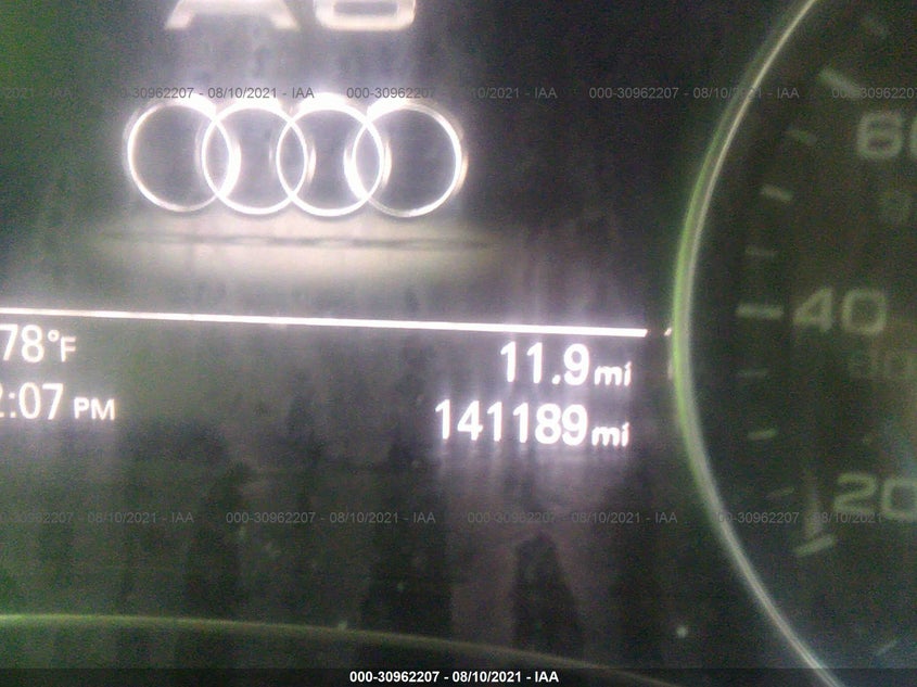 2013 AUDI A6 VIN: WAUGFAFCXDN081616