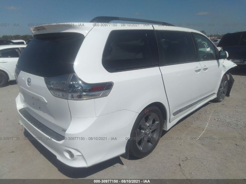 2015 TOYOTA SIENNA SE 5TDXK3DC0FS578524