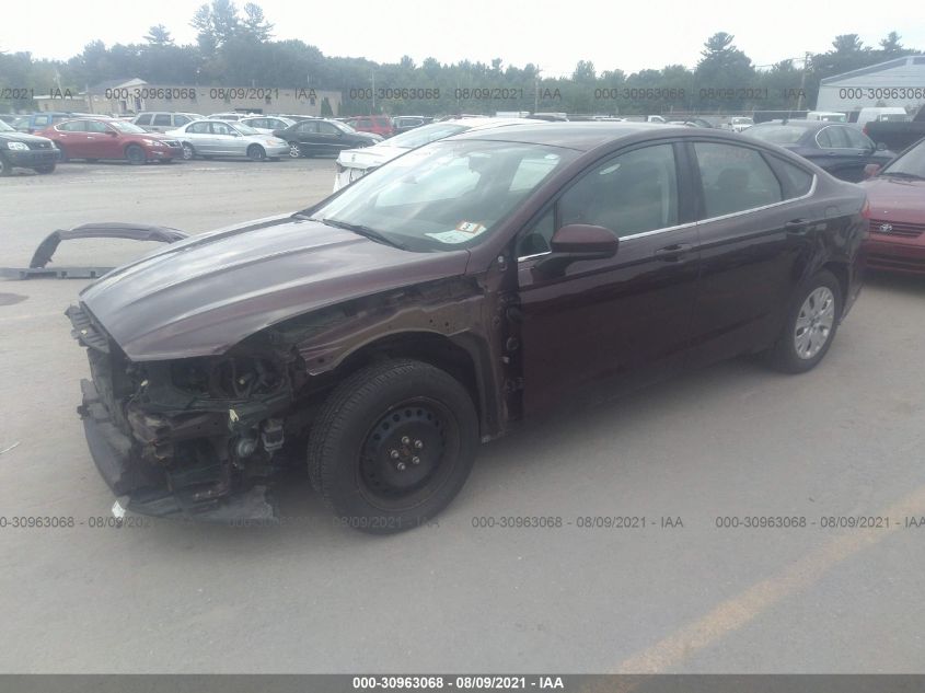 2013 FORD FUSION S 3FA6P0G71DR338818