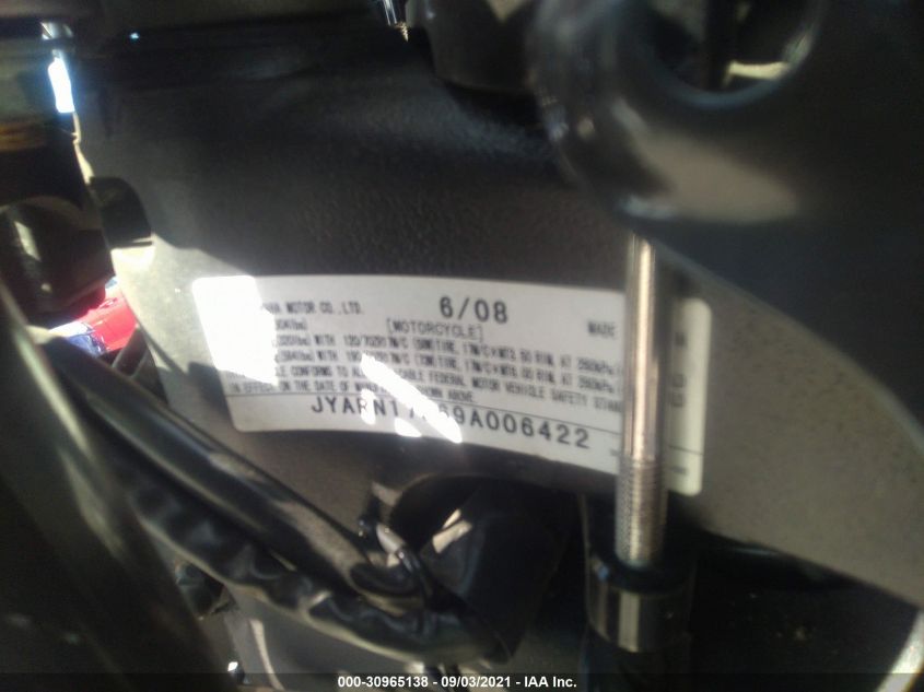 2009 YAMAHA FZ1 S - JYARN17E69A006422