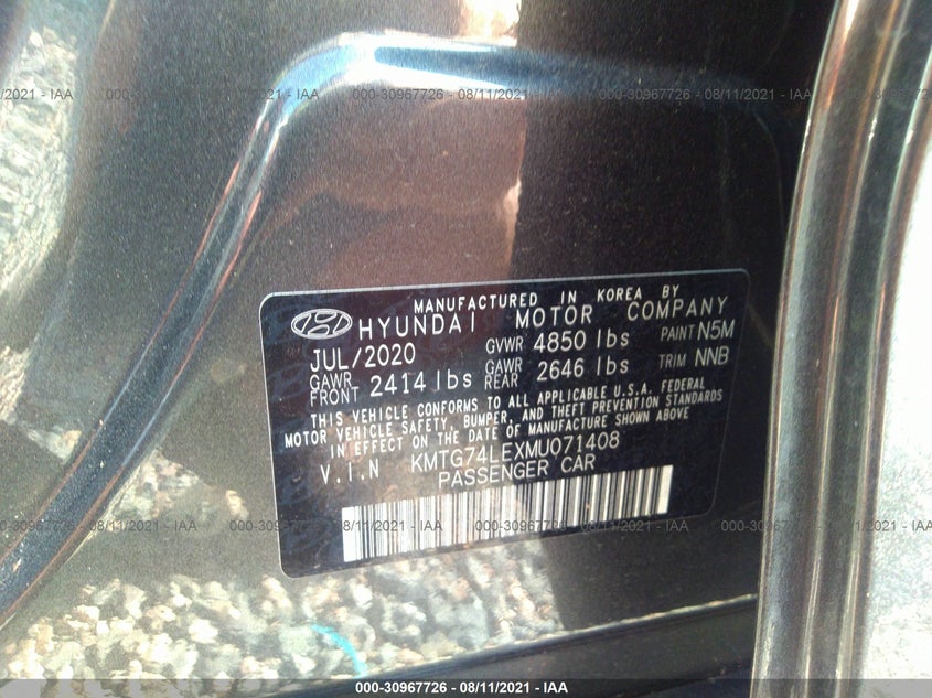 Genesis G70 2021