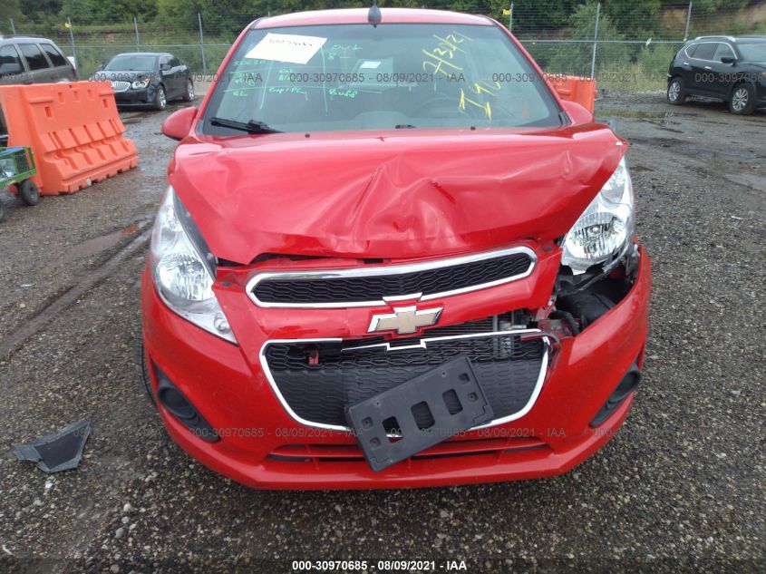 2014 CHEVROLET SPARK LT KL8CD6S95EC564810